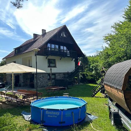 Lesniczowka Wiezyca I Domki シンバルク エクステリア 写真